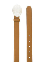 Cinturón de cuero Saffiano