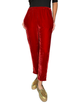 Pantalón Velvet Rojo Diega by Magma
