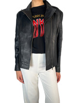 Chaqueta Lavanda Cuero