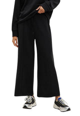 Pantalón Desigual Culotte Negro - Calce Holgado