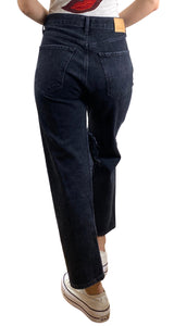 Denim Negro Emery Crop