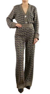 Pantalón Tejido Café