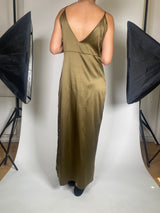 Vestido Tirantes Verde Oliva