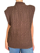 Sweater Tejido Sin Mangas