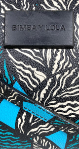 Bandolera Estampado Turquesa