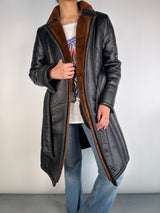 Abrigo Cuero Vegano