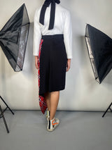 Falda Asimetrica con Tirantes