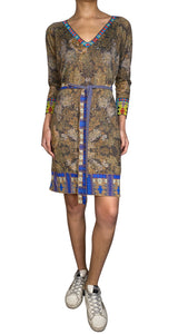 Vestido Fibras Metalizadas