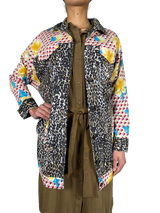 Chaqueta Print Multicolor Oversize