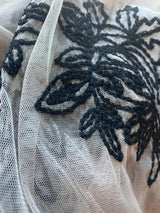 Kimono Beige Bordado