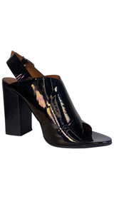 Sandalias Charol Negro