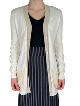 Sweater Abierto Seda Cashmere