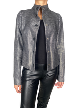 Chaqueta Plateada