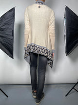 Sweater Abierto Tachas