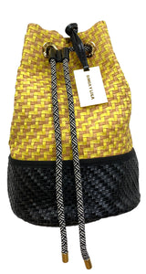 Cartera Tejida Amarilla