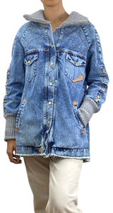 Chaqueta Larga Denim