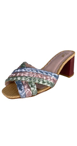 Sandalias Trenzadas Multicolor