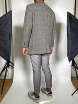 Blazer Houndstooth Cashmere