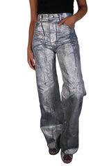 Jeans Metalizado