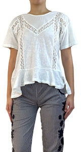 Blusa Blanca Encaje