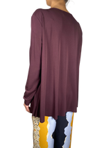 Blusa Burdeo