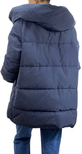 Parca Azul Cuello Alto