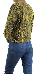 Blusa Amarilla Corazones