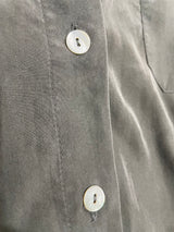 Vestido Camisero Gris