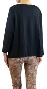 Polera Asimétrica Negra