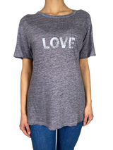 Polera Gris Love