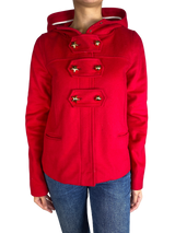 Chaqueta de Lana Roja
