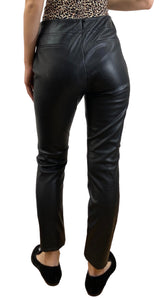 Pantalón Negro Ecocuero