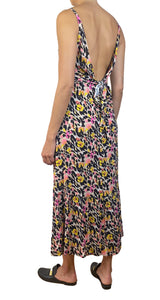 Vestido Animal Print Lazo