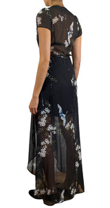 Vestido Wrap Flores