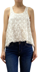 Blusa Bordado Crema