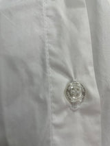 Blusa Blanca con Vuelos