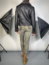 Chaqueta Negra Cuero Vegano