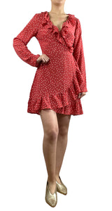 Vestido Stars Rojo Seda