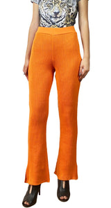 Pantalón Naranjo Fruncido