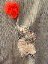 Jeans Aplicación Multicolor