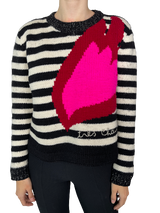 Sweater Lana Merino Rayas