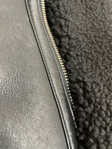 Chaqueta cuero Negro