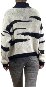 Sweater Cerrado Tejido