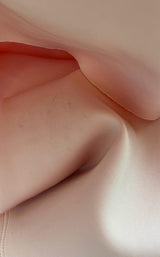 Vestido Rosa Pastel con Vuelos