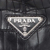 Cartera Crocco Lucido Negro