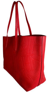 Cartera Cuero Monograma