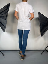 Polera Blanca Estampado Chaia