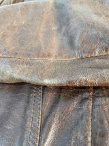 Chaqueta Café Cuero