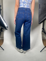 Jeans Azul Bota Ancha