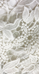 Vestido Guipur Dark Pink